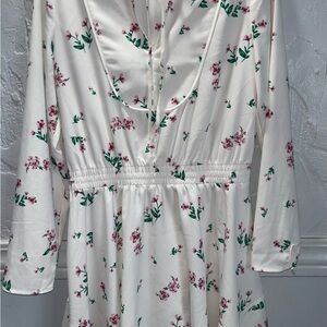 Express / Dresses / Express white Neck Tie dress